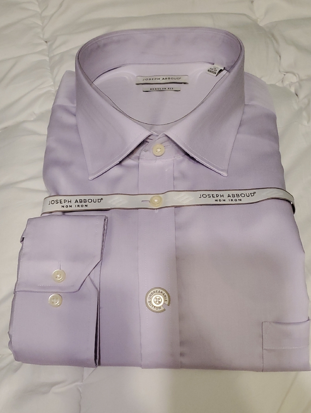 Joseph Abboud No Iron Regular Fit 19 34/35
